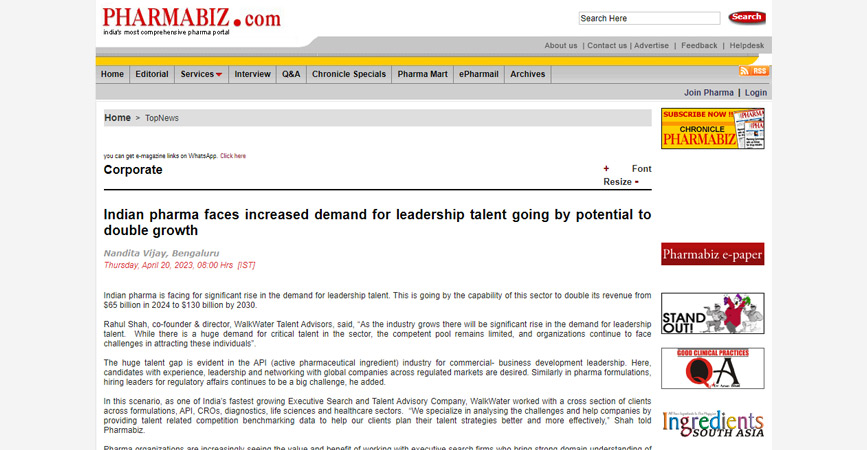 Indian-pharma-faces-increased-demand-for-leadership-talent-going-by-potential-to-double-growth