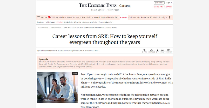 Career lessons from SRK: How to keep yourself evergreen throughout the years